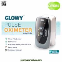 GLOWY Pulse Oximeter รุ่น PO-001 เครื่องตรวจวัดระดับออกซิเจนในเลือด พร้อมส่ง