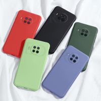 Untuk Xiaomi Mi 10T Lite 5G Case Karet Silikon Cair ramah kulit Slim Case untuk Xiaomi Mi 10T Pro Cover untuk Xiaomi Mi 10T 5G