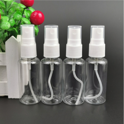 Botol Spray Portable Warna Putih Transparan Untuk ParfumAlkohol