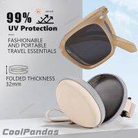 Oculos De Sol Feminino OPPEL แว่นกันแดดพับได้แบบพกพาน้ำหนักเบามากทันสมัยแว่นตากันแดดโพลาไรซ์ผู้หญิงกรอบพับได้