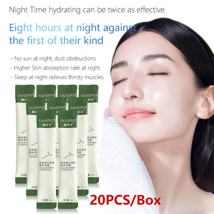 Original YANJIAYI Collagen Mask Sleeping Mask No Cleansing Moisturizing