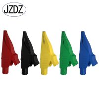 JZDZ Heavy Duty Alligator Clips Full Insulated Safe Crocodile Clips with 4mm Banana Jack Socket for electrical Test J.60042 Electrical Circuitry  Part