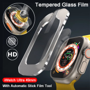 Kính cường lực HD cho Apple Watch Bảo vệ màn hình Ultra 49mm với công cụ