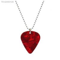 ◘ New Guitar Pick Pendant Necklace For Women Chain Men Friends Gift Trendy Woman Jewelry 2022 Aesthetic 50 5cm
