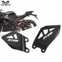 แผ่นรองส้นเท้าตัวล๊อครถสำหรับ KAWASAKI ZX-10R 2011 R ZX-10RR 2017 2021เบรกหลังกระบอกสูบหลักฝาครอบป้องกัน