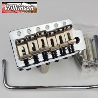 【CW】 Wilkinson Vintage Type ST Electric Guitar Tremolo System Bridge Chrome Silver for Strat WOV01