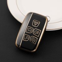 dghjsfgr For Land Rover Range Rover Sport Evoque Freelander2 For Jaguar XF XJ XJL XE C-X16 XKR XK TPU Remote Car Fob Key Cover Case