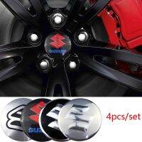 4Pcs/set 56mm Car Wheel Hub Caps Stickers Rim Center Sticker Auto Accessories for Suzuki Alivio Jimny Samurai Vitara yang are