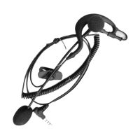 for Vnetphone/EJEAS V4/6C RPO/PLUS FBIM Referee Earhook Headphone 3.5mm Jack Headset Motorcycle Intercom BT Interphone