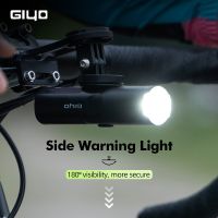 HOT★GIYO จักรยาน800LM USB ชาร์จ IP66กันน้ำ Anti-Dazzle ไฟหน้าไฟฉายสำหรับจักรยาน Highlumen ขี่จักรยานโคมไฟ