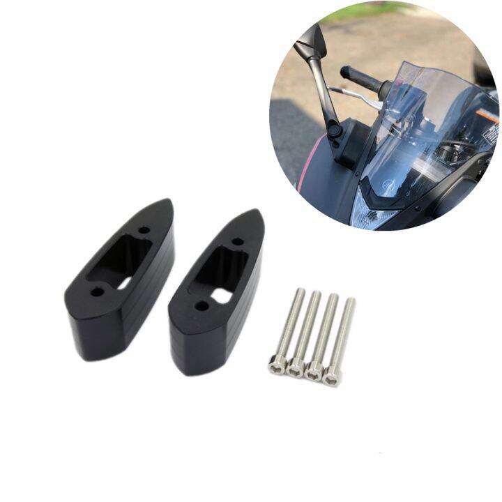 For Yamaha YZFR3 YZFR25 YZF R3 R25 Mirror Spacers Extenders Holder