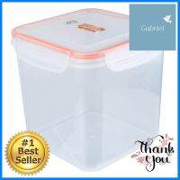 กล่องอาหารเหลี่ยมสูง POPLOCK 9143M 2.8 ลิตร สีส้มFOOD CONTAINER POP LOCK 9143M 2.8L ORANGE **ทักแชทได้ค่ะ ยินดีบริการ**