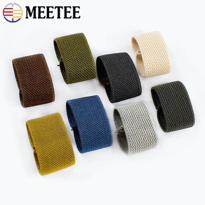 10pcs-meetee-nylon-elastic-belt-loop-ring-clip-hook-tail-clasp-for-clothes-jeans-weing-diy-leather-craft-sewing-accessories