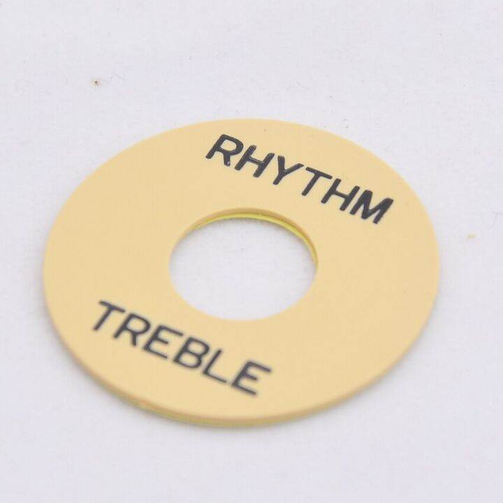 Electric Guitar Pickup Toggle Switch Rhythm / Treble Surround Plate