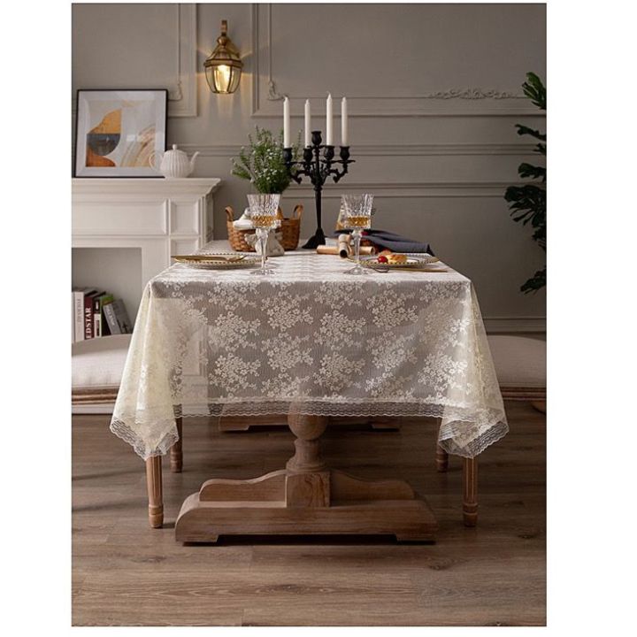 m-q-s-ผ้าปูโต๊ะ-โต๊ะลูกไม้สีขาวโต๊ะกลมสมอลลักชัวรี่-โต๊ะวินเทจ-สี่เหลี่ยมผืนผ้าเนื้อผ้า-วัสดุ-peva-ผ้าคลุมโต๊ะ-สี่เหลี่ยม-ลายตาราง