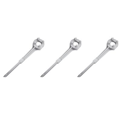 3X Bung Wrench, Drum Wrench Aluminum Barrel Opener Tool for 10 15 20 30 50 55 Gallon Barrels, Fits 2 and 3/4 Inch