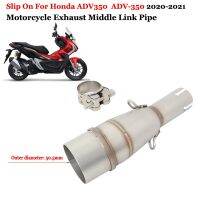 ™ Slip On For Honda ADV350 ADV 350 ADV-350 2021-2022 Motorcycle Modify Exhaust Escape Moto Middle Link Pipe Connect 51mm Muffler