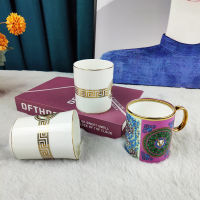 EuropeanStyleLight Luxury BoneChina ถ้วยน้ำชา,แก้ว,แก้ว,ถ้วยกาแฟ,ถ้วยคู่,Clubhouse,AfternoonTea สำนักงาน,กล่องของขวัญซันไชน์