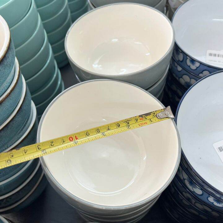 ถ้วยเซรามิกขนาด-5-นิ้ว-เนื้อหน้า-ceramic-bowl-ถ้วย-ชาม-ถ้วยสวยๆ-จานชาม-ทนความร้อนสูง-ถ้วยเข้าไมโคเวฟได้-ถ้วยราคาถูก-ถ้วยชามราคาส่ง