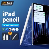 EMTRA untuk Apple Pencil 2 1 Chargin nirkabel untuk iPad pensil Bluetooth Palm Rejection Tilt untuk iPad Air 4 5 Pro 11 12.9 Mini 6 5