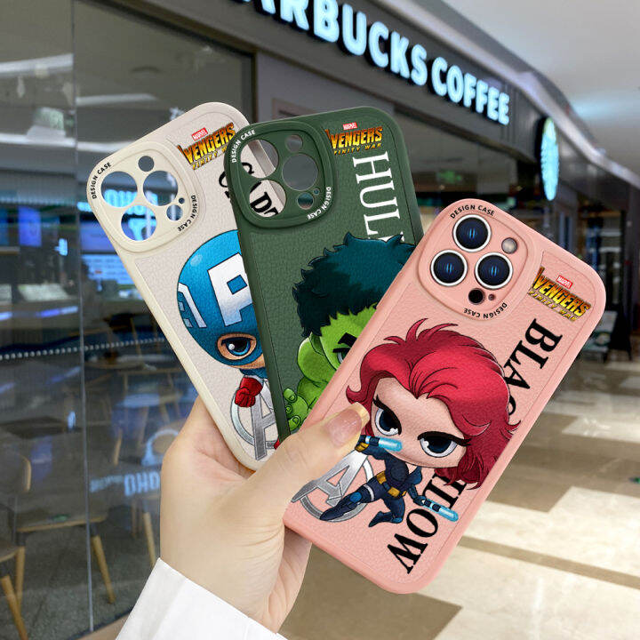 ggk-เคสโทรศัพท์ลายการ์ตูนกัปตันอเมริกา-สำหรับ-samsung-กาแล็คซี่-a24-4g-ปกหนังหลังหนังลายการ์ตูนกัปตันอเมริกาไอรอนแมนสไปเดอร์แมนฮัลค์แบล็ควิโดว์แบล็คเคสโทรศัพท์ซิลิโคนนิ่ม