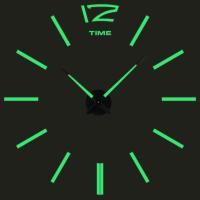 [Free ship] Factory direct supply luminous wall clock style simple creative living room hanging home watch large