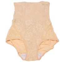 Off After High Waist Abdomen Pants Postpartum Fitness Underwear Shaping Lace Jacquard Knicker Fore