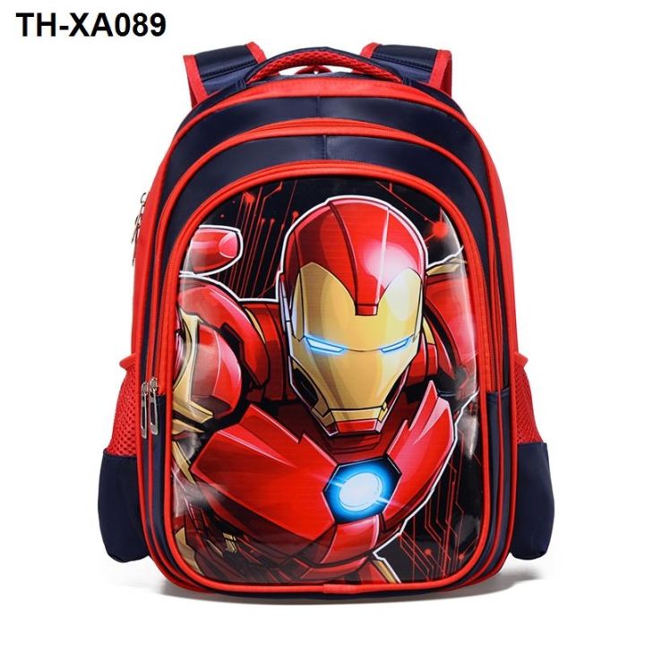 the-new-iron-man-bag-grade-pupils-boy-a-2345-cartoon-backpack-shoulders-waterproof-wear-resistant-light