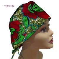 【YF】 Adjustable Hat African Printed Headscarf Musilm Ankara Dashiki Women Party Wedding Headwear Head Wrap Hair Accessoriesir Wyb655