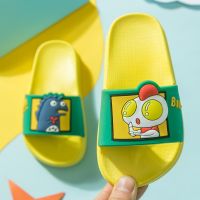 Kids Shoes Children Boy Fashion Cartoon HomeBeach Slippers,Soft Sole Non-slip Sandal 2-12 Years Old