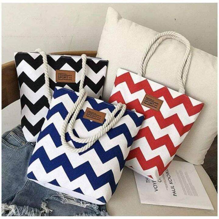 KOREAN CANVAS TOTE BAG Lazada PH