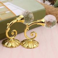 Metal Crystal Glass Curtain Holdback Wall Tie Back Hooks Hanger Holder Drop Shipping