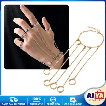 Buy White Rings for Women by JewelMaze Online | Ajio.com