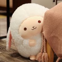 ✣◑ Cute Lamb Doll Toy Lovely Animal Plush Toy Sheep Soft Toy Comfortable Plushie Toy Pillow Cartoon Stuffed Toy Gift