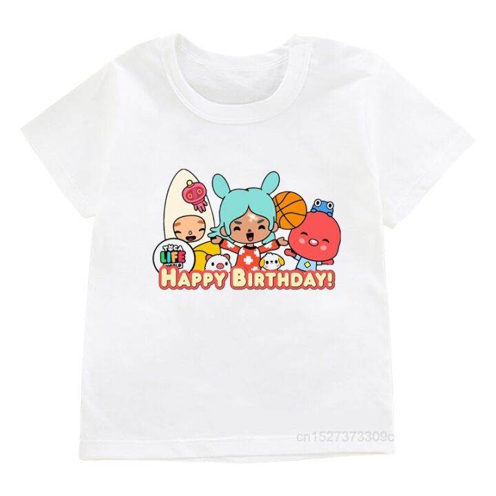 toca boca and gacha life | Kids T-Shirt