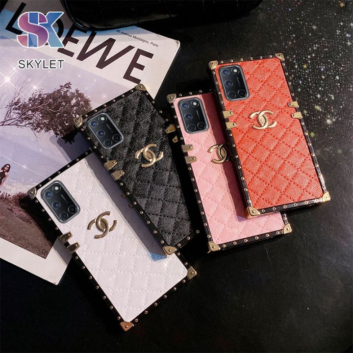 Luxury Brand Square Pu Leather Phone Case