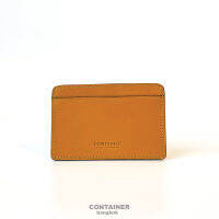 ที่ใส่การ์ด สีเหลือง Compact Card Holder Mustard