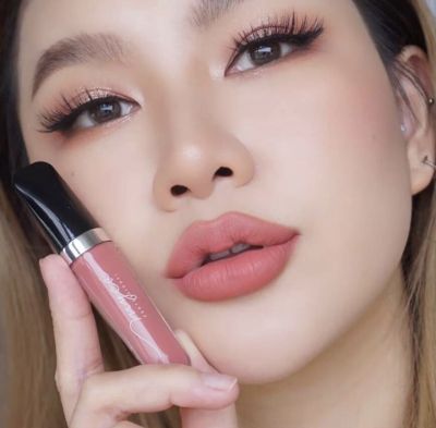 MYCA matte เบอร์ M 6 ไมก้า ลิปครีมเนื้อแมท สีนู้ดอมชมพู เบาสบายปาก ติดทนนานตลอดวัน