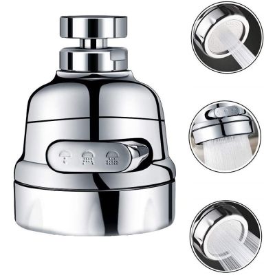 ❅✽✤ 360 Degree Swivel Kitchen Faucet Aerator Adjustable Dual Mode Sprayer Filter Diffuser Water Saving Nozzle Bath Faucet Connector