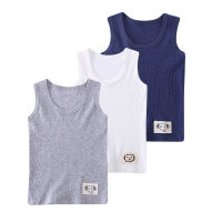 Summer Children Boys Cotton Vests 2 3 4 5 6 7 Years Kids Boys Girls Tank Tops Tees Undershirts Clothes