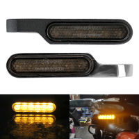 2ชิ้น H Andlebar ไฟกระพริบ LED เปิดสัญญาณไฟรถจักรยานยนต์สัญญาณโคมไฟตัวชี้วัด DC 12โวลต์สำหรับแข่ง Cafe สกูตเตอร์รถ A มอเตอร์ไซด์มินิ