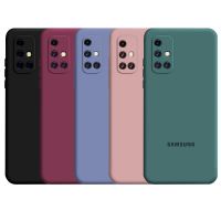 Casing Official Original Silicone Full Protection Soft Camera Protection Case Samsung Galaxy A71 A51 A31 A21 A21S A50 A50S A30S A10S A20S A30 A20 4G Cover QC7311708