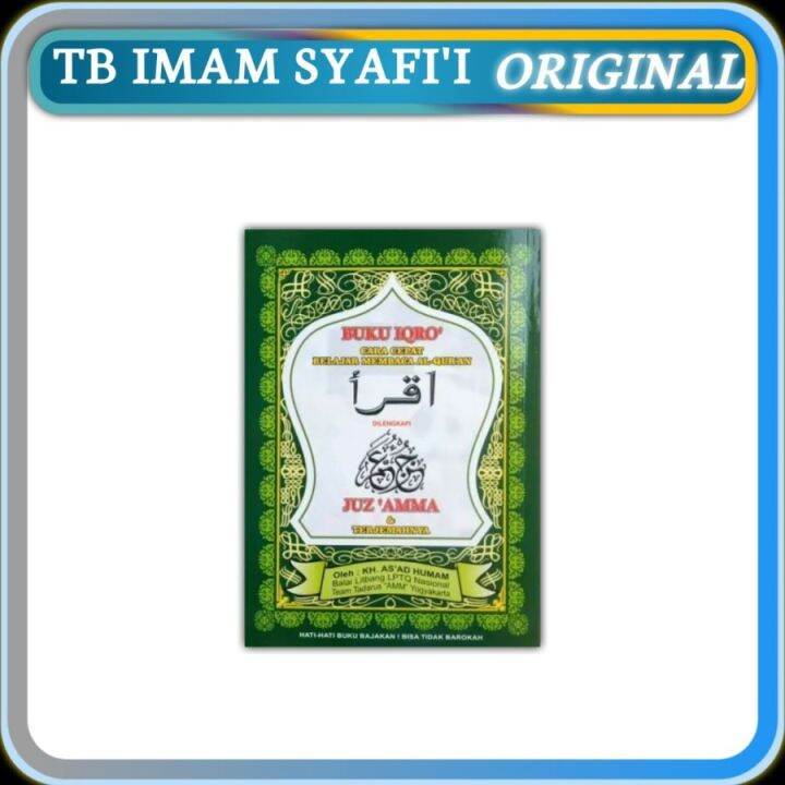 Buku Iqro Cara Cepat Membaca Al Qur An Plus Juz Amma Terjemah