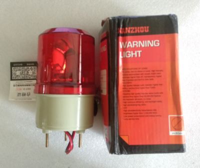 NEW ไฟหมุน LTE-1081J WARNING-LIGHT DC24V, AC220V  ( ใหม่เหลือจากงาน)
