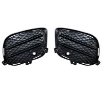 Car Front Bumper Fog Lamp Grille Covers Car Accessories Black Automotive Exterior Parts for Mercedes-Benz GLE GLS GLE Coupe W166 X166 C292 AMG 2015-2019