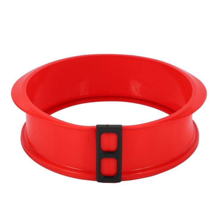 【hot】 Silicone Springform Pan With Glass Base Sugarcraft Fondant