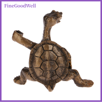 FineGoodWell รูปเต่าอัลลอยด์ขนาดเล็กสำหรับจับธูปสัตว์ที่สนุกสนานเพื่อจับธูปการตกแต่งบ้าน