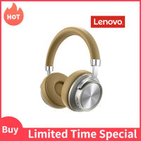 Lenovo Hd800หูฟังบลูทูธ5.0ไร้สายพับได้ตัดเสียงรบกวนกีฬาสเตอริโอหูฟังเล่นเกม