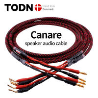 Canare L-4S8F speaker cable 1 Pair OFC audio cable HI-FI high-end amplifier speaker cable Banana plug cable