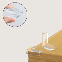 ☋ 10Pcs Baby Safety Silicone Protector Table Corner Transparent L-Shaped Furniture Edge Protection for Children Anticollision Edge